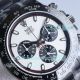 Super Replica Rolex Blaken Daytona Extra Thin Panda Dial Watch 7750 Movement (3)_th.jpg
